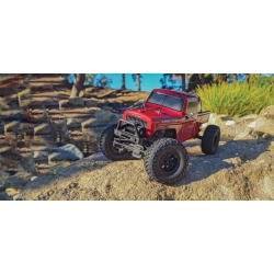 Auto Team Associated - Enduro Trail Truck, Ecto Red RTR Combo 40010C Ready-To-Run 1:12 #40010C